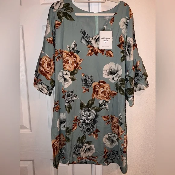 Belongsci | Dresses | Belongsci Sage Green Floral Spring Dress Perfect For Wedding Guest Nwt | Poshmark Belongsci | Dresses | Belongsci Sage Green Floral Spring Dress Perfect For Wedding Guest Nwt | Poshmark